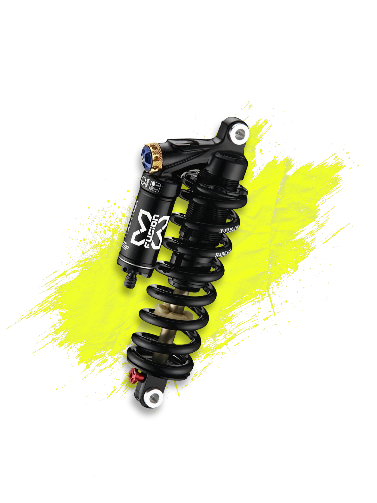 X-Fusion Air Shock 215x63 mm – 2-Way Compression & Rebound