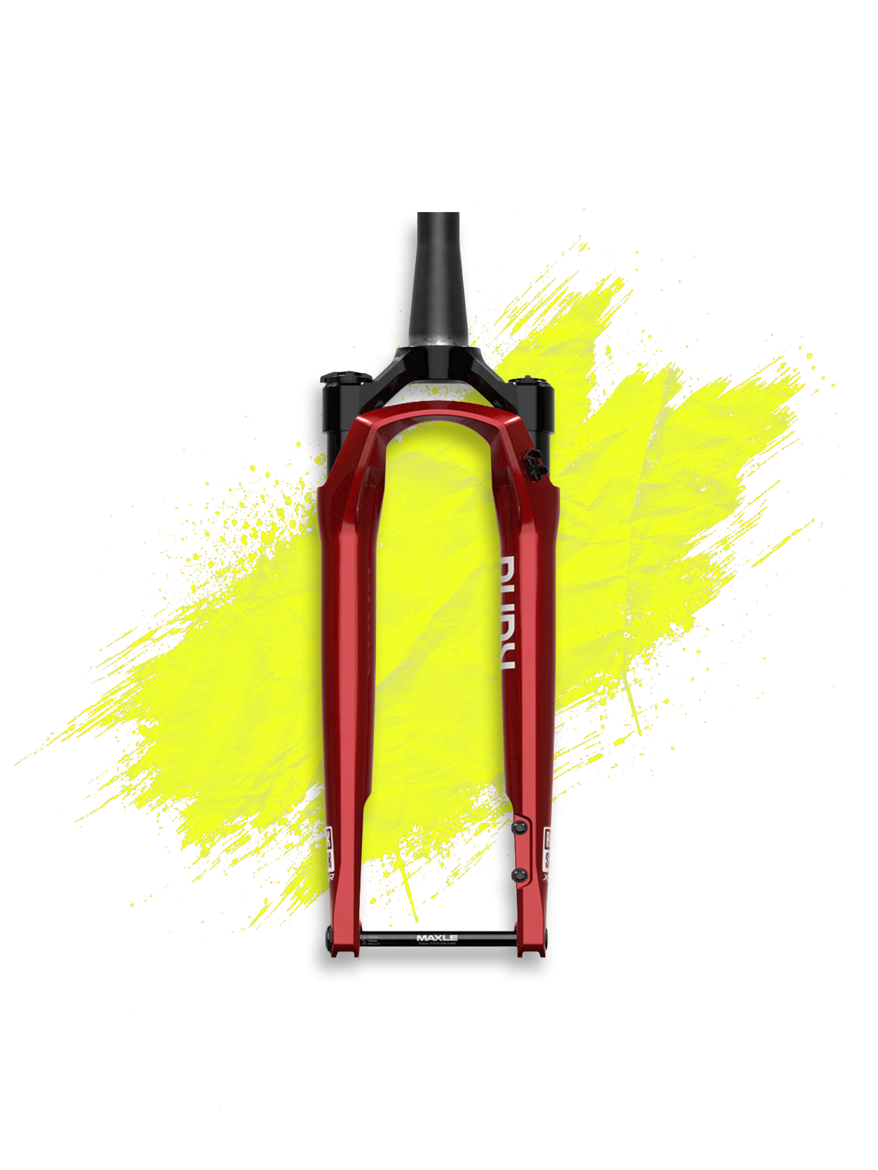 RockShox Rudy Ultimate XPLR Race Day 2 Suspension Fork – Electric Red