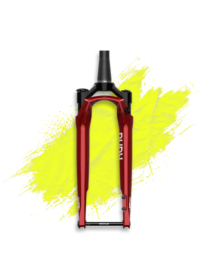 RockShox Rudy Ultimate XPLR Race Day 2 Suspension Fork – Electric Red