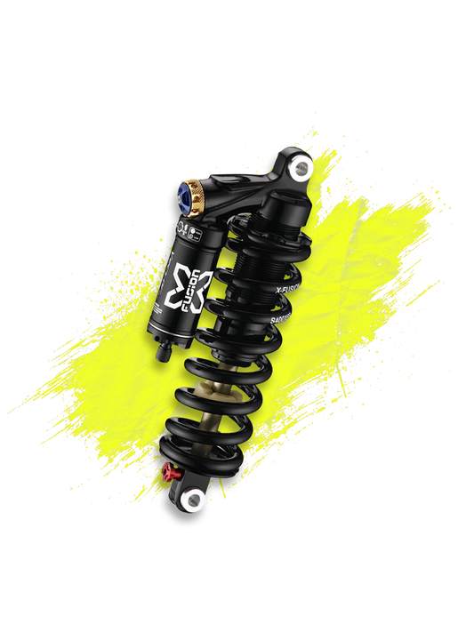 X-Fusion Air Shock 215x63 mm – 2-Way Compression & Rebound